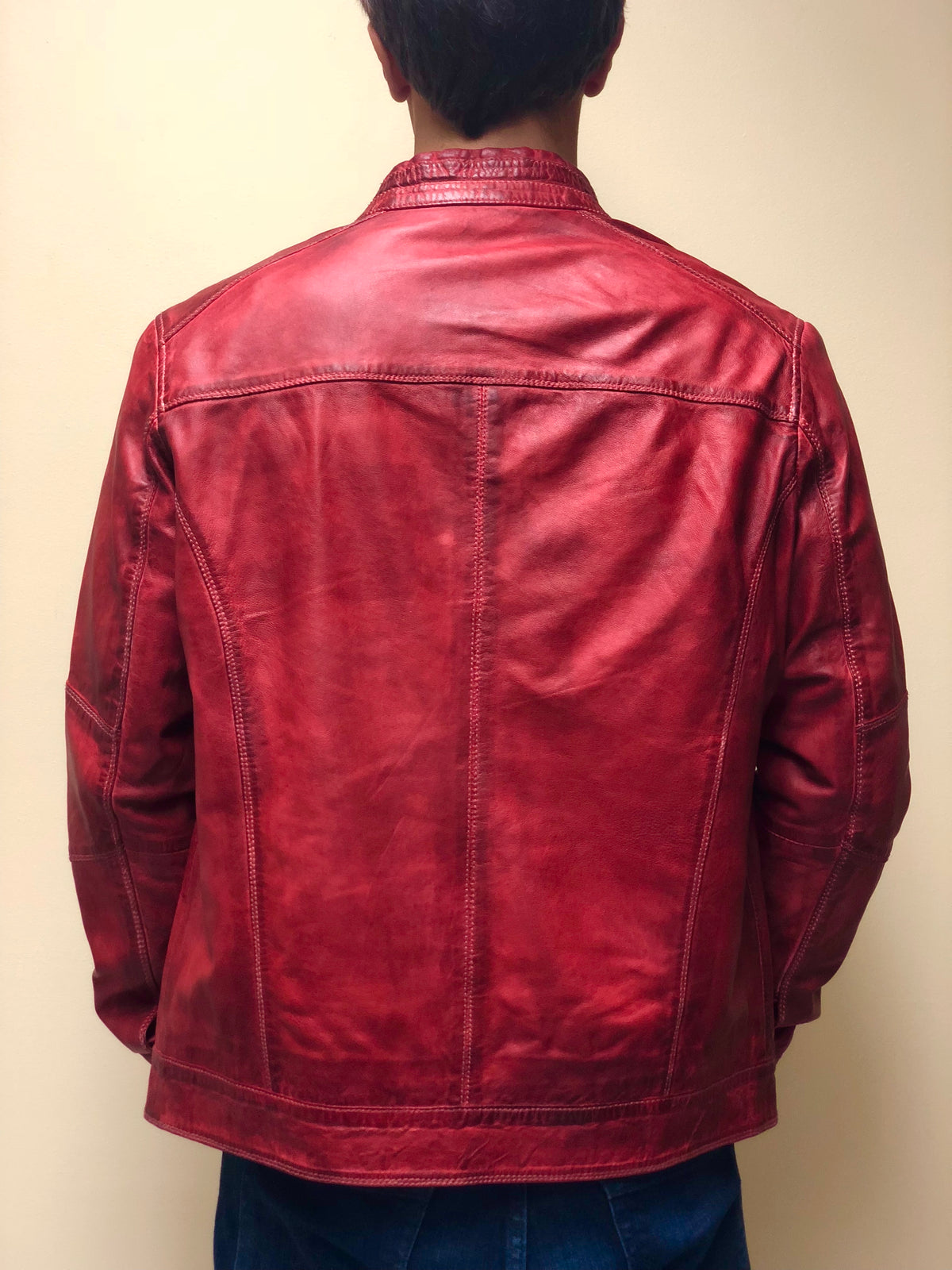 Antique Washed Lambskin Jacket