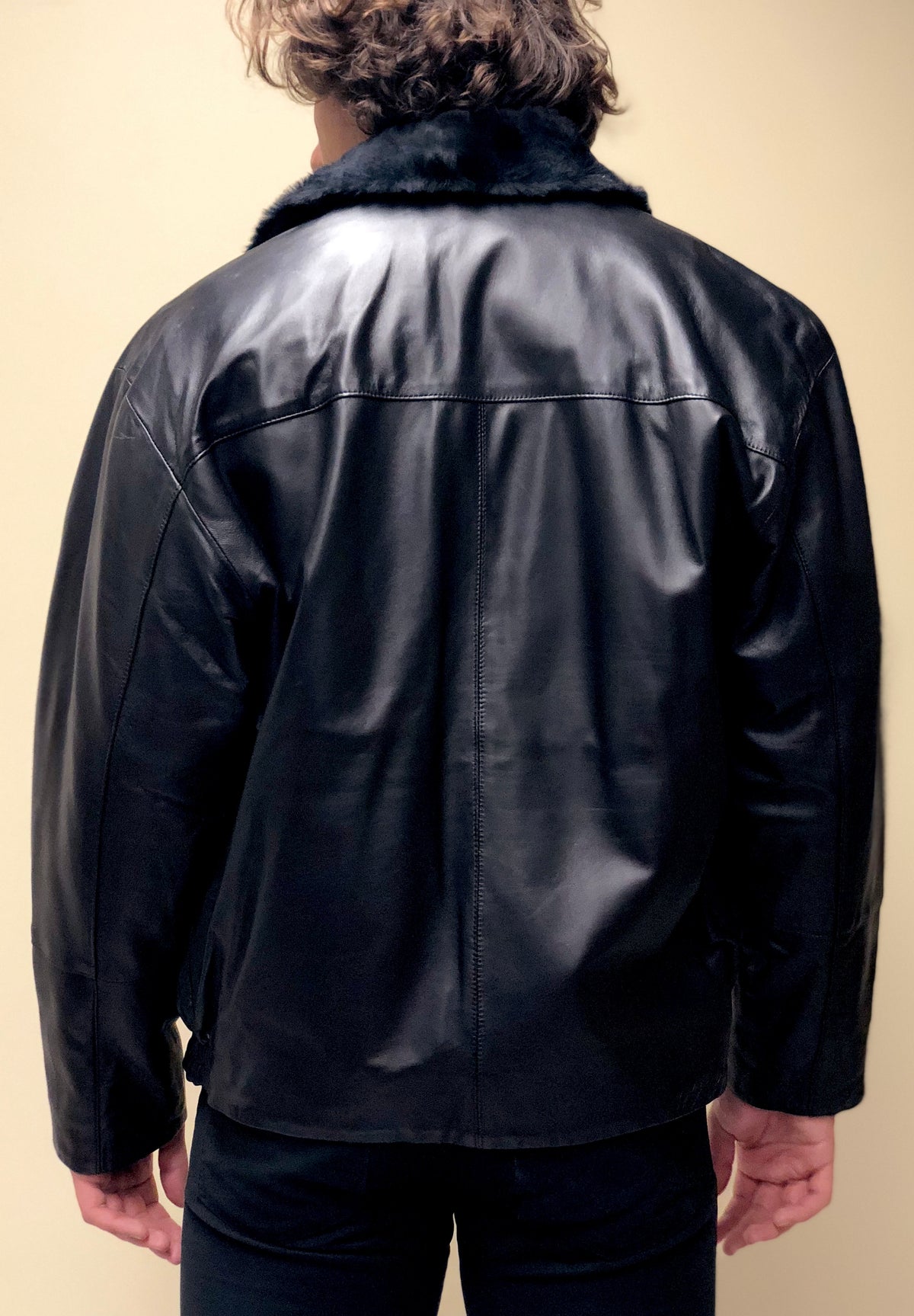 Reversible Rabbit Fur and New Zealand Lambskin Jacket