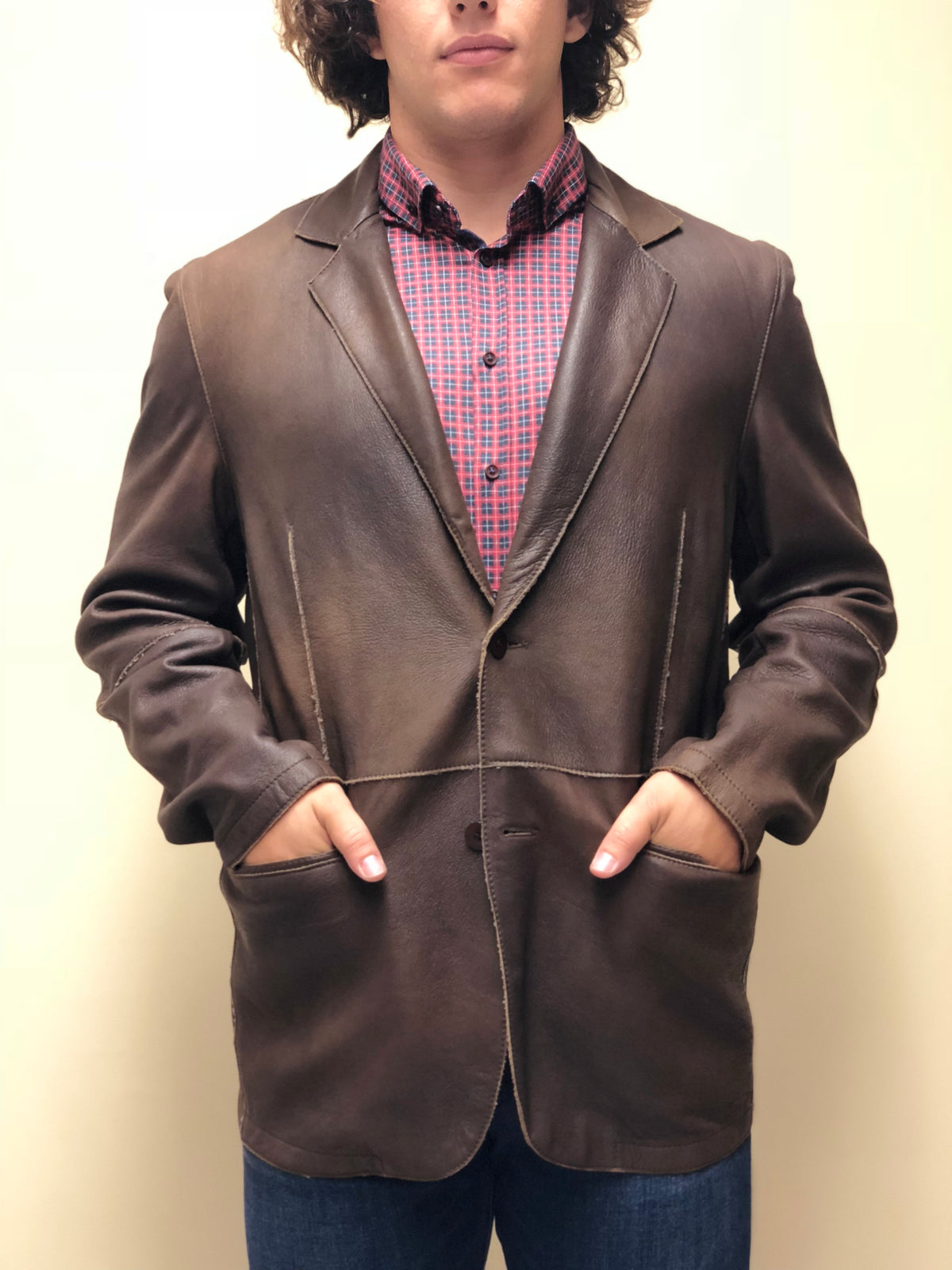 Antique lamb Suede Blazer