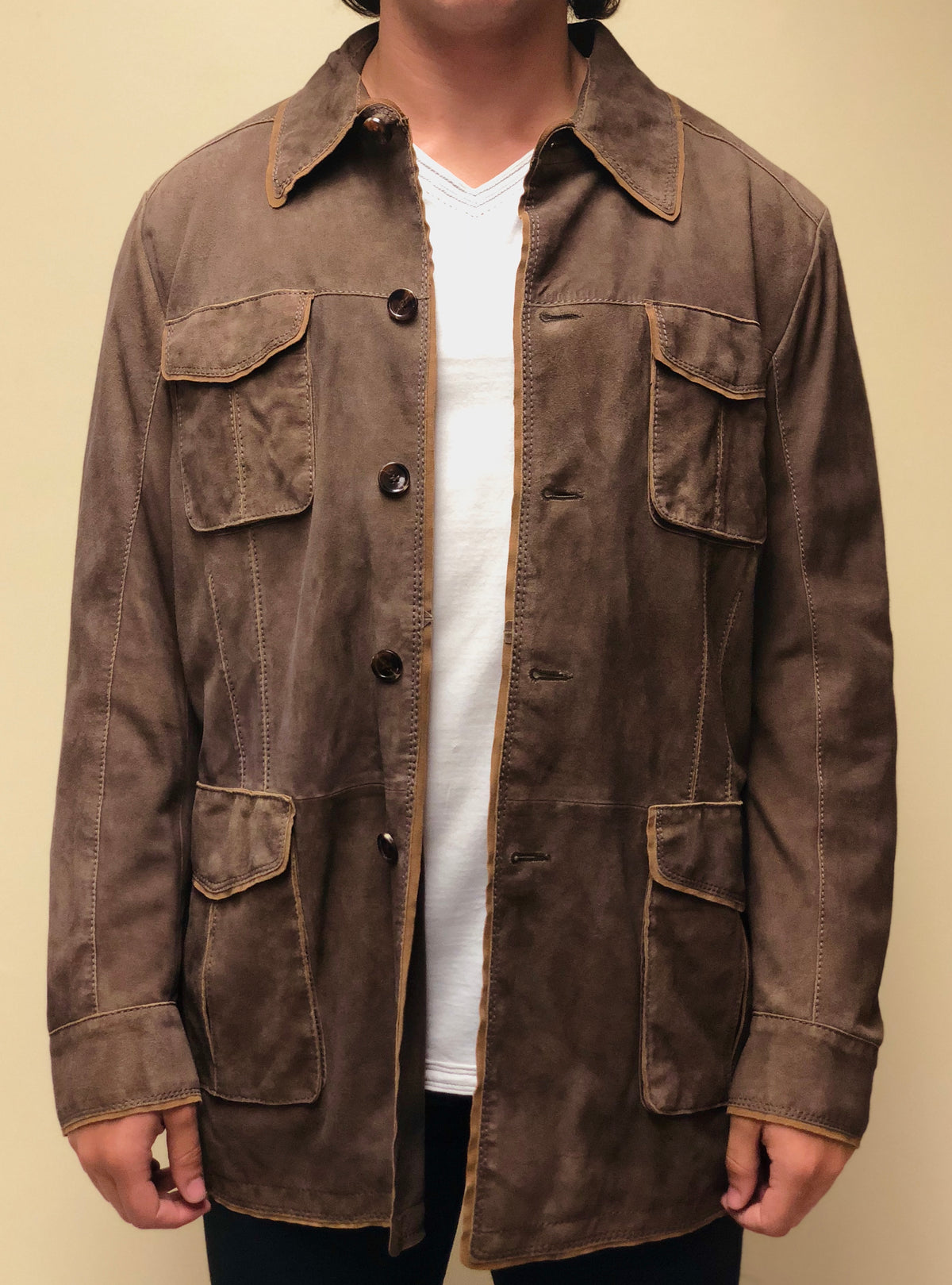 Antique Lamb Suede Jacket