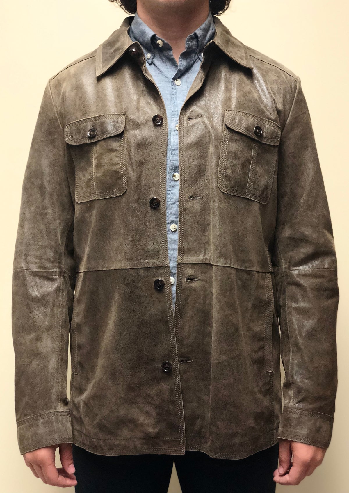 Antique Lamb Suede Jacket