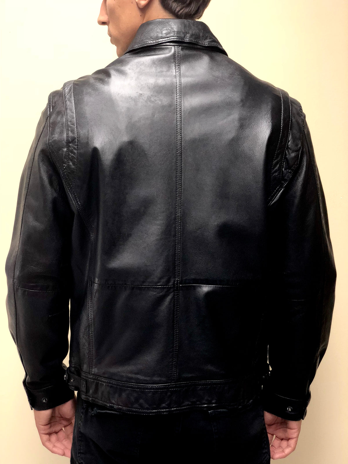 Veg Washed Lambskin Jacket