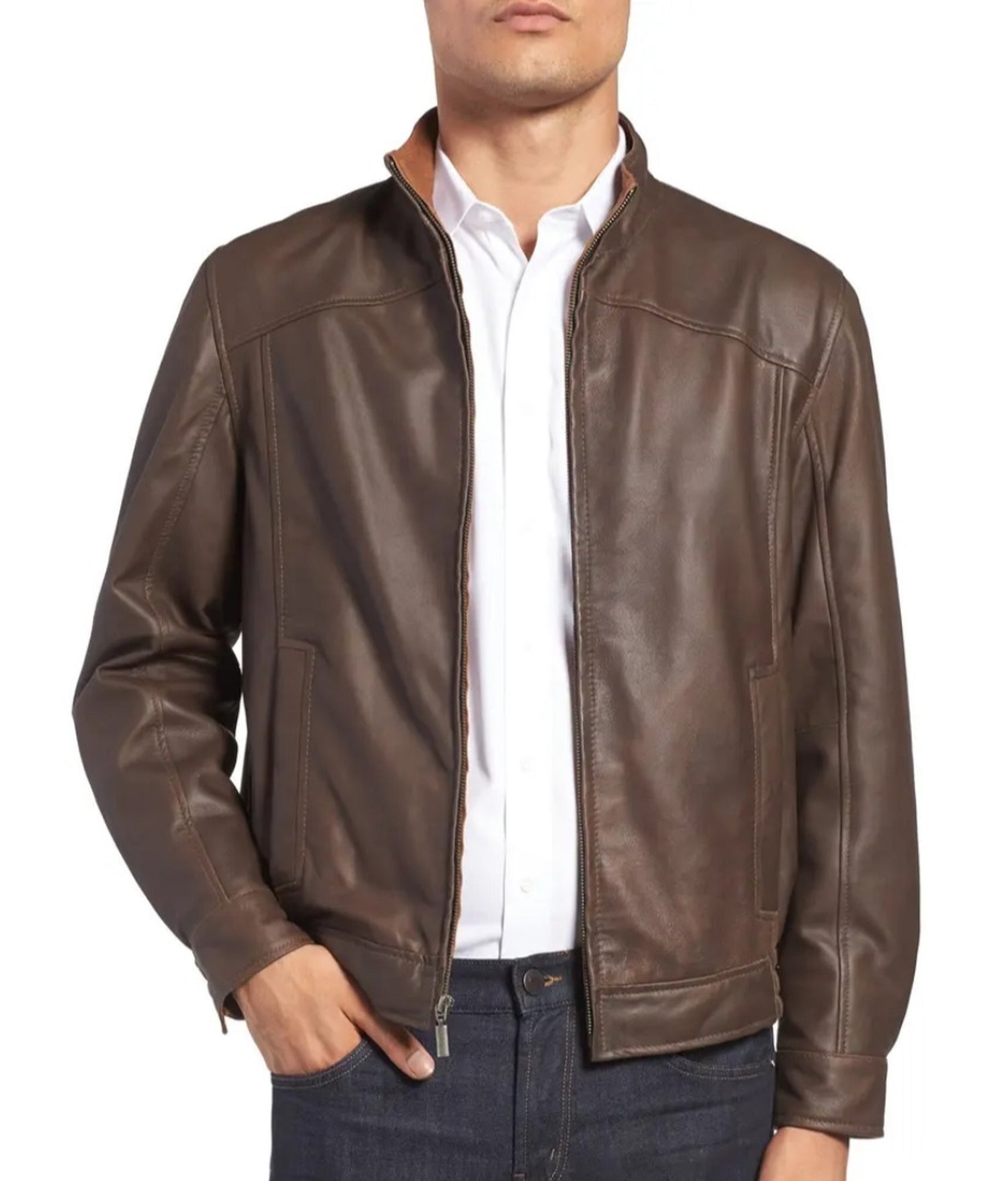 LEATHER BOMBER JACKET – MISSANI LE COLLEZIONI