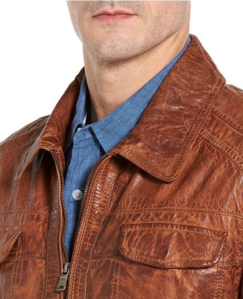 WASHED LAMB LEATHER JACKET – MISSANI LE COLLEZIONI
