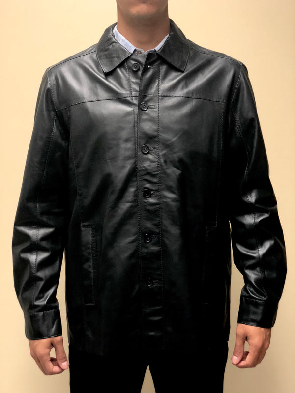 Vintage Lambskin Car Coat